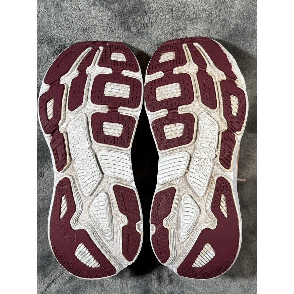 Hoka One One Bondi 7 Shoes Womens Size 9.5 Pink Running Sneakers 1110519 - Picture 14 of 14